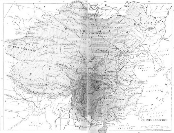 CHINESE EMPIRE MAP